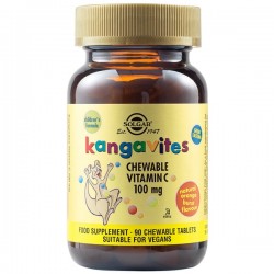 Solgar Kangavites Vitamin C 100mg, 90chew.tabs